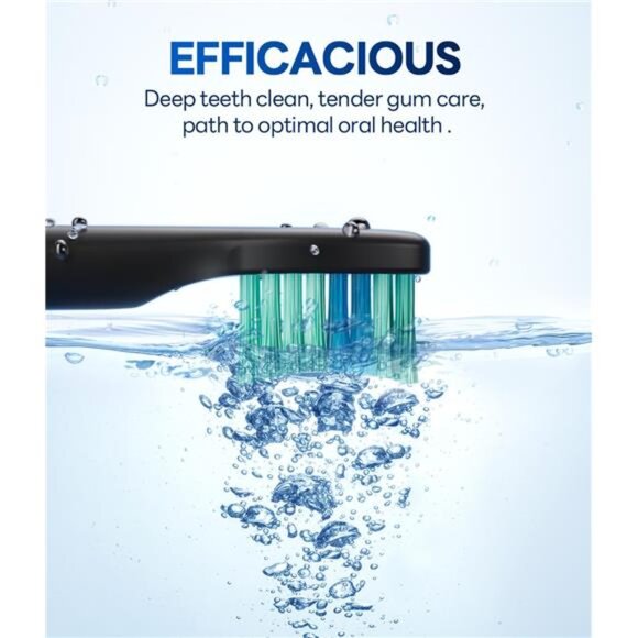 Bymore Electric Toothbrush for Adults,Travel Sonic Toothbrush with 8 - Picture 5 of 8